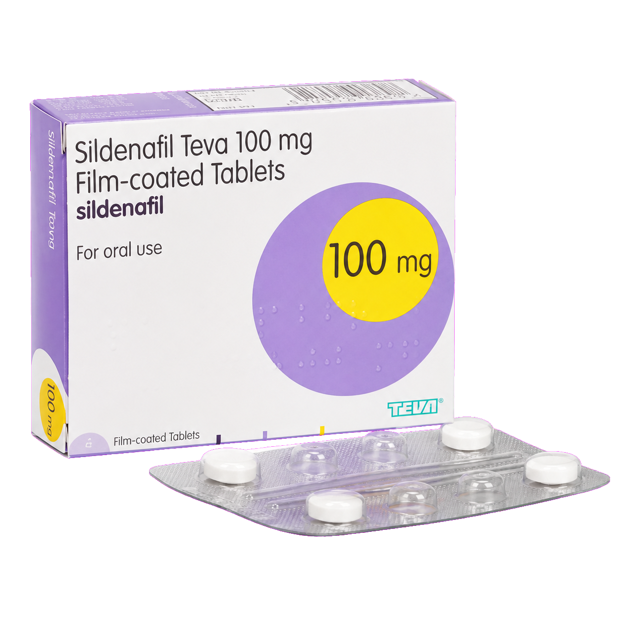 Sildenafil 100 mg tablets