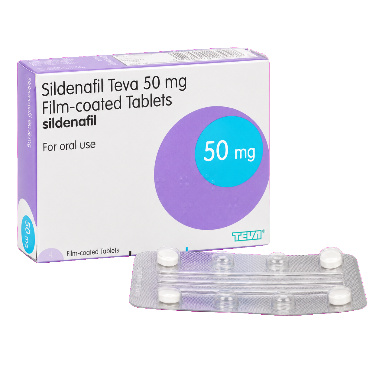 Sildenafil 50 mg tablets