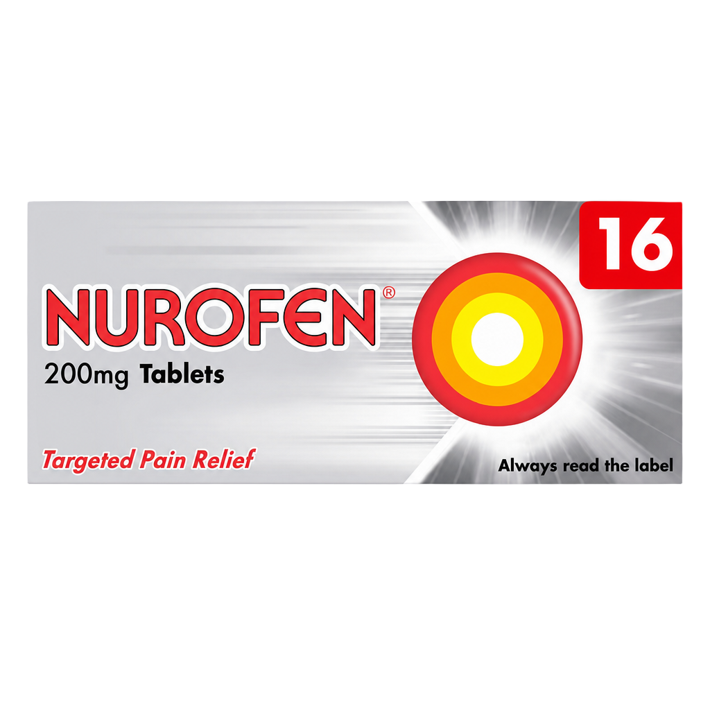 Nurofen Ibuprofen 200mg Tablets 16 pack — front